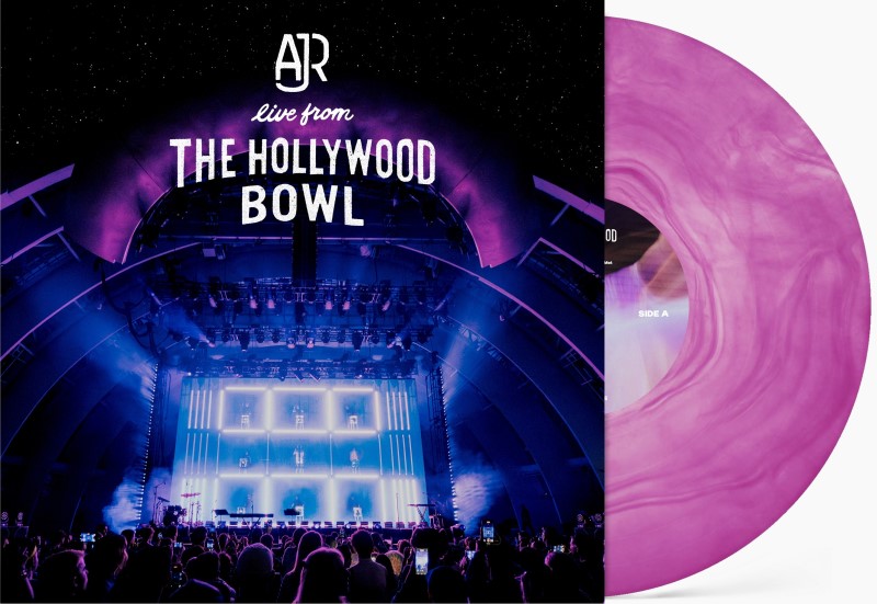 AJR/Live From The Hollywood Bowl (Translucent Galaxy Pink/White Vinyl)@2LP