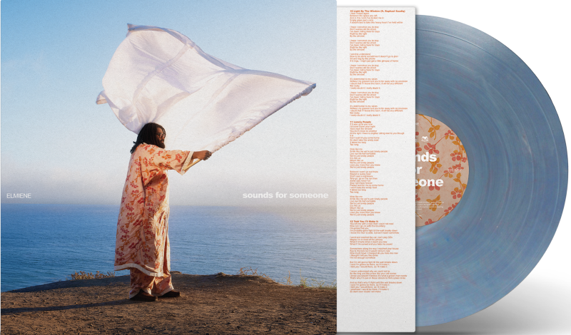 Elmiene/sounds for someone (Blue Vinyl)@LP
