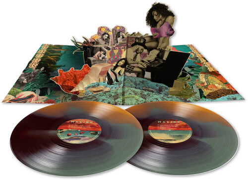 Anderson Paak/Malibu (Tangerine/Olive Green/Brown Vinyl)@10 Year Anniversary@2LP w/ Pop-up Gatefold Jacket