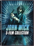 John Wick: 5-Film Collection (2014-2025)/Keanu Reeves, Ian McShane, and Ana de Armas@R@DVD