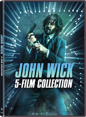 John Wick: 5-Film Collection (2014-2025)/Keanu Reeves, Ian McShane, and Ana de Armas@R@DVD