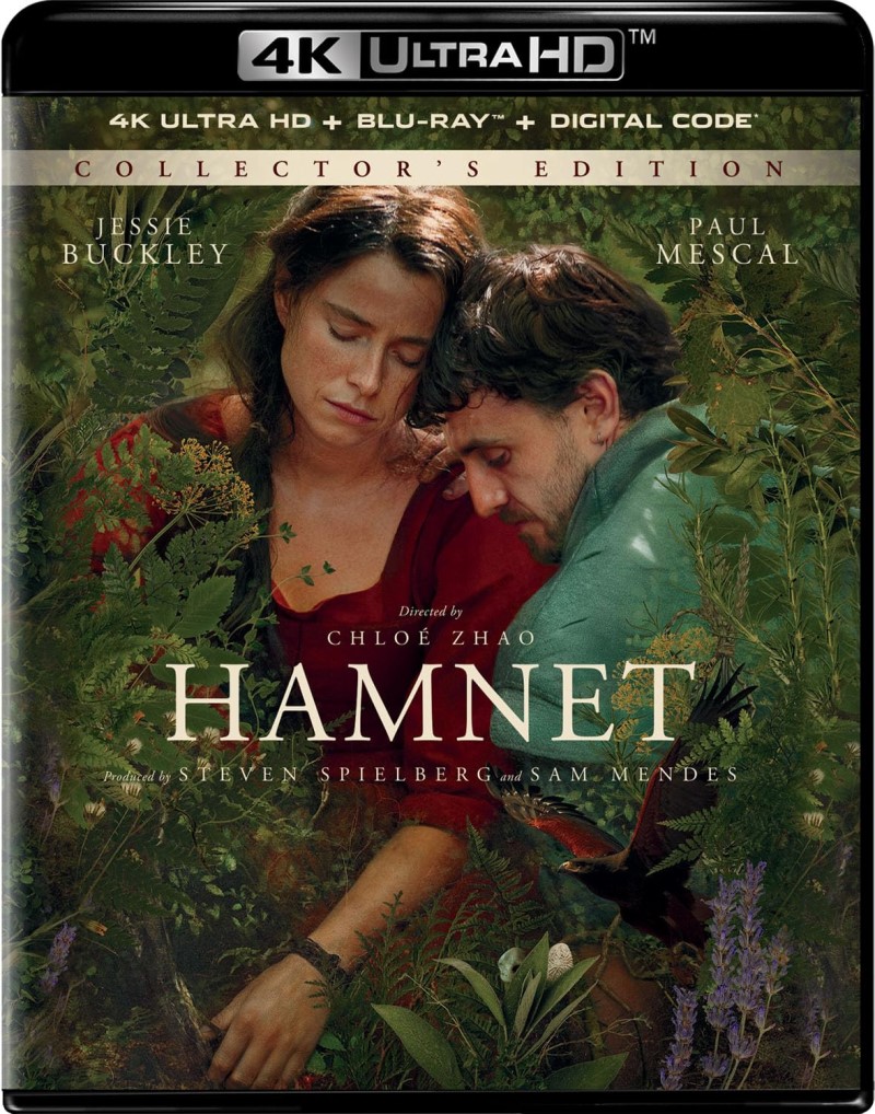 Hamnet (2025)/Jessie Buckley, Paul Mescal, and Emily Watson@PG-13@4K Ultra HD + Blu-ray