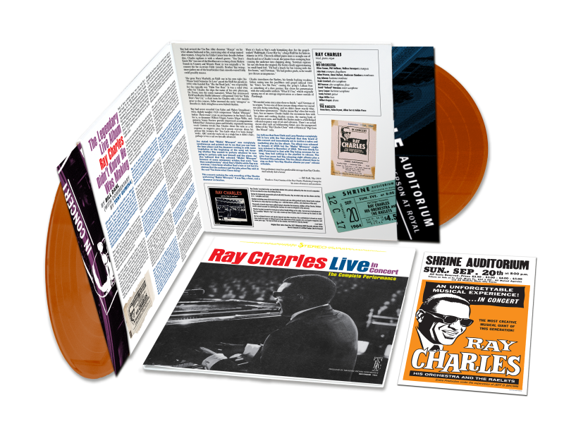 Ray Charles/Ray Charles Live In Concert (Tangerine Vinyl)@RSD Exclusive / Ltd. 900 USA@2LP