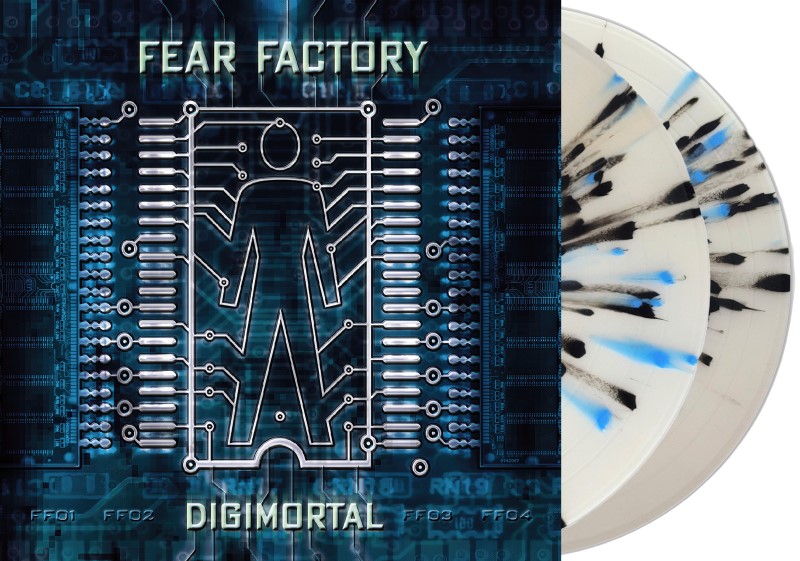Fear Factory/Digimortal (Black & Blue Splatter Vinyl)@RSD Exclusive / Ltd. 1000 USA@2LP