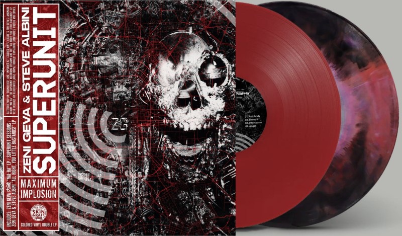 Zeni Geva / Steve Albini/Superunit: Maximum Implosion (Color Vinyl)@RSD Exclusive / Ltd. 900 USA@2LP