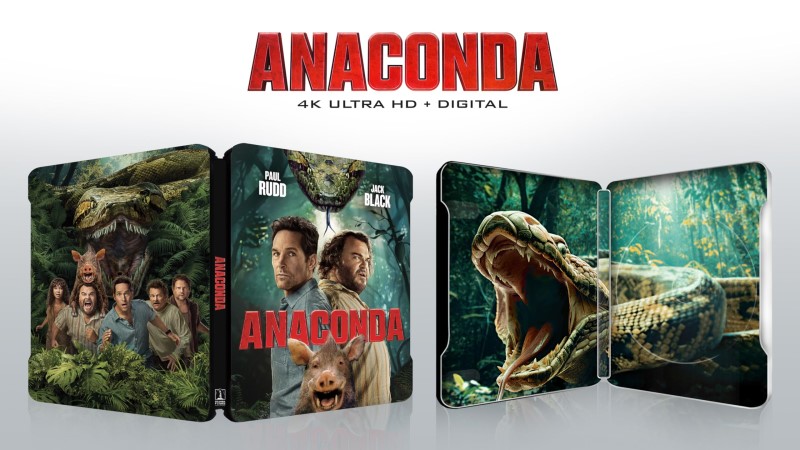 Anaconda (2025)/Black/Rudd/Zahn@4K-UHD STEELBOOK