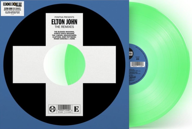 John,Elton/Positiva Presents: Elton John - The Remixes (Glow-In-The-Dark Vinyl)@RSD Exclusive / Ltd. 7500 USA@180g