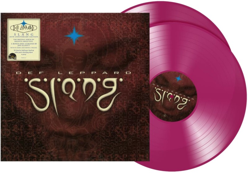 Def Leppard/Slang (Magenta Vinyl)@RSD Exclusive / Ltd. 5000 USA@2LP 180g