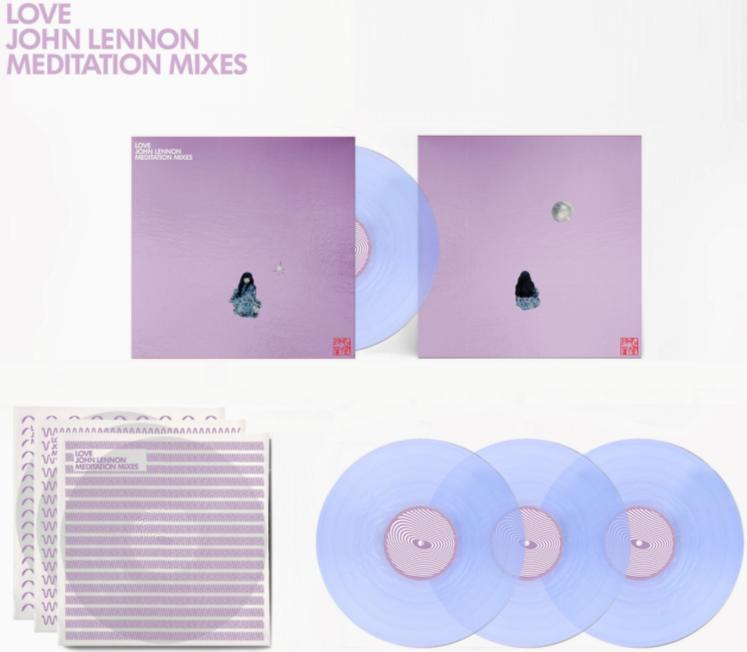 John Lennon/Love Meditation Mixes (Color Vinyl)@RSD Exclusive / Ltd. 4500 USA@3LP 180g