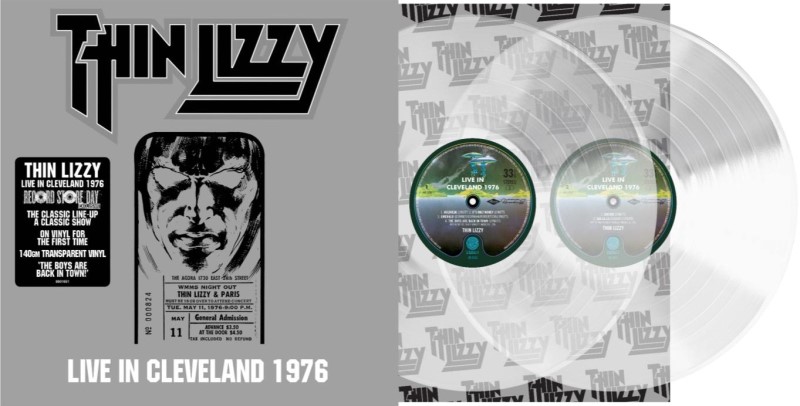 Thin Lizzy/Live In Cleveland 1976@RSD Exclusive / Ltd. 4000 USA@2LP