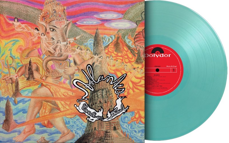 Earth & Fire/Atlantis (Turquoise Vinyl)@RSD NL/UK Exclusive / Ltd. 750@180g
