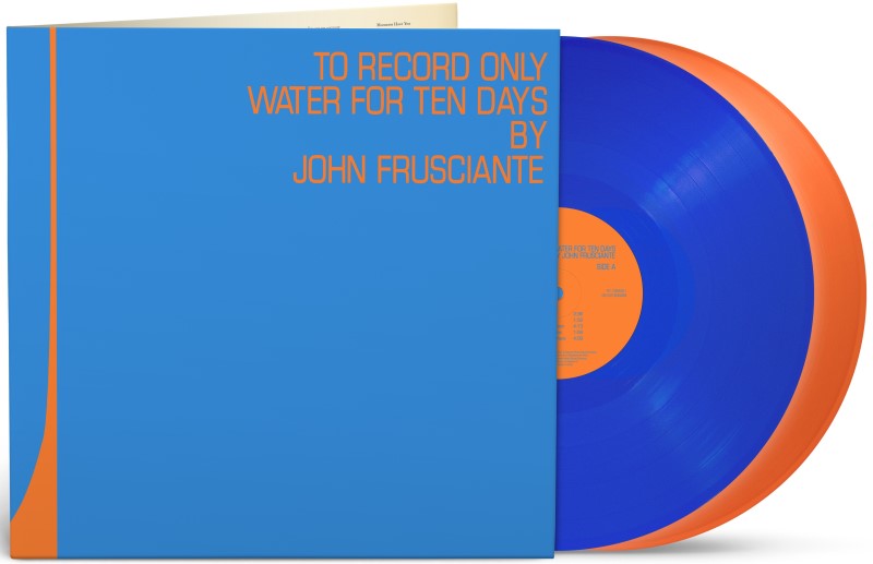 John Frusciante/To Only Record Water For Ten Days (Blue & Orange Vinyl)@RSD Exclusive / Ltd. 3000 USA@2LP
