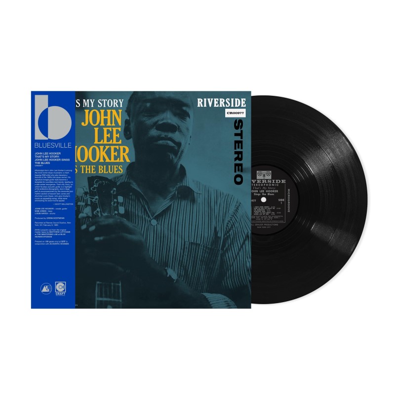 John Lee Hooker/That's My Story@Bluesville Acoustic Sounds Series@180g LP
