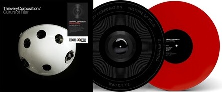 Thievery Corporation/Culture Of Fear (Red & Black Vinyl)@RSD Exclusive / Ltd. 2000 USA@2LP w/ Etched D-Side