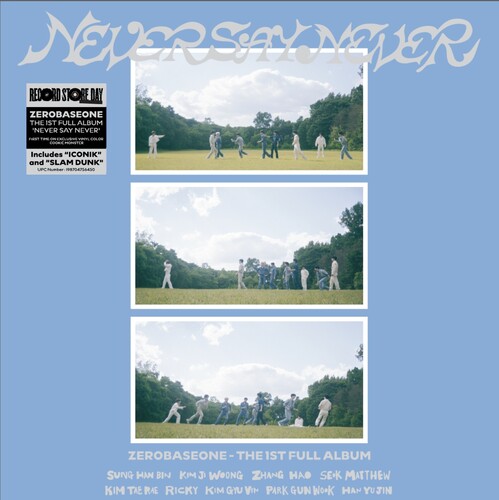 Zerobaseone/Never Say Never (Blue Vinyl)@RSD Exclusive / Ltd. 3000 USA