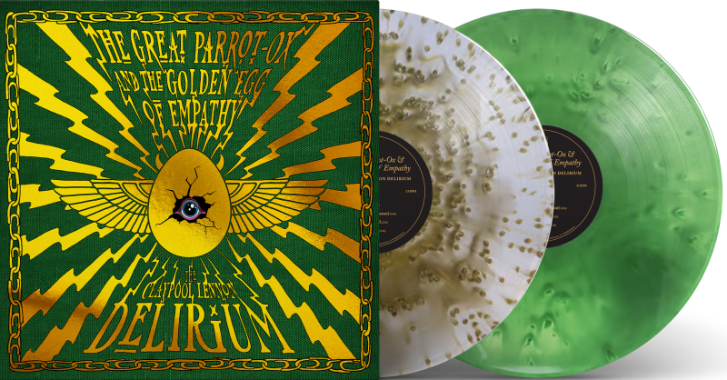 Claypool Lennon Delirium (Primus)/The Great Parrot-Ox and the Golden Egg of Empathy (Cloudy Green &  Cloudy Gold Vinyl)