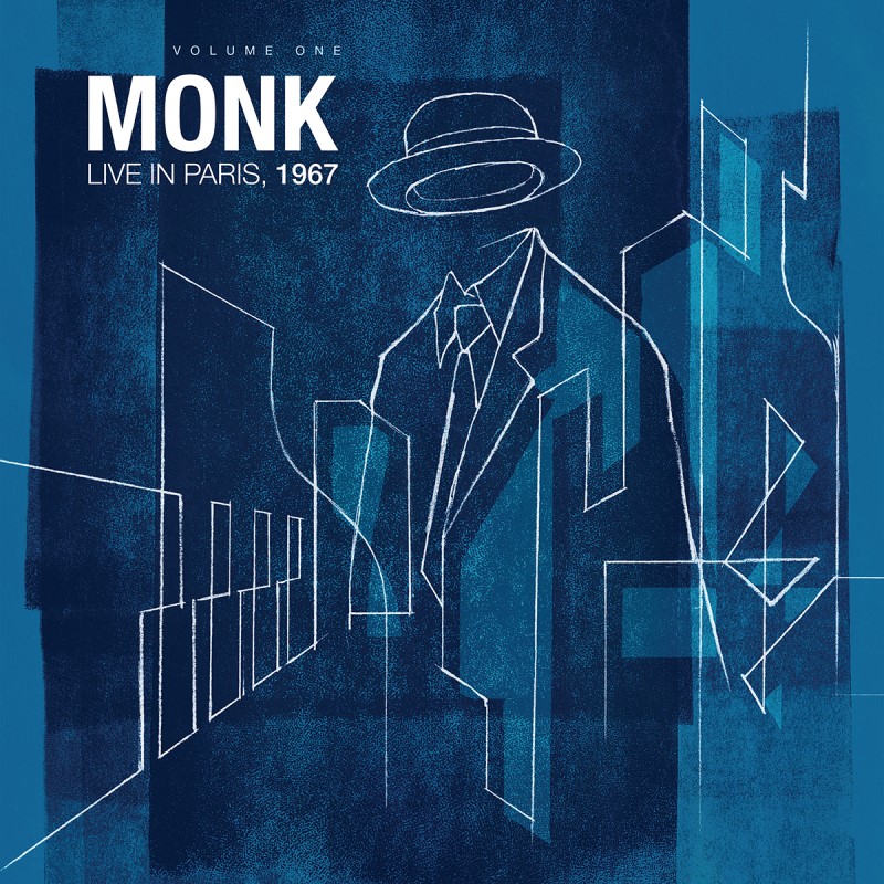 Thelonious Monk/Monk Live In Paris, 1967, Vol. 1 (Blue Vinyl)@Blue 180 Gram Vinyl@180g