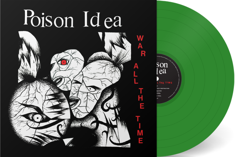 Poison Idea/War All The Time (OPAQUE GREEN VINYL)