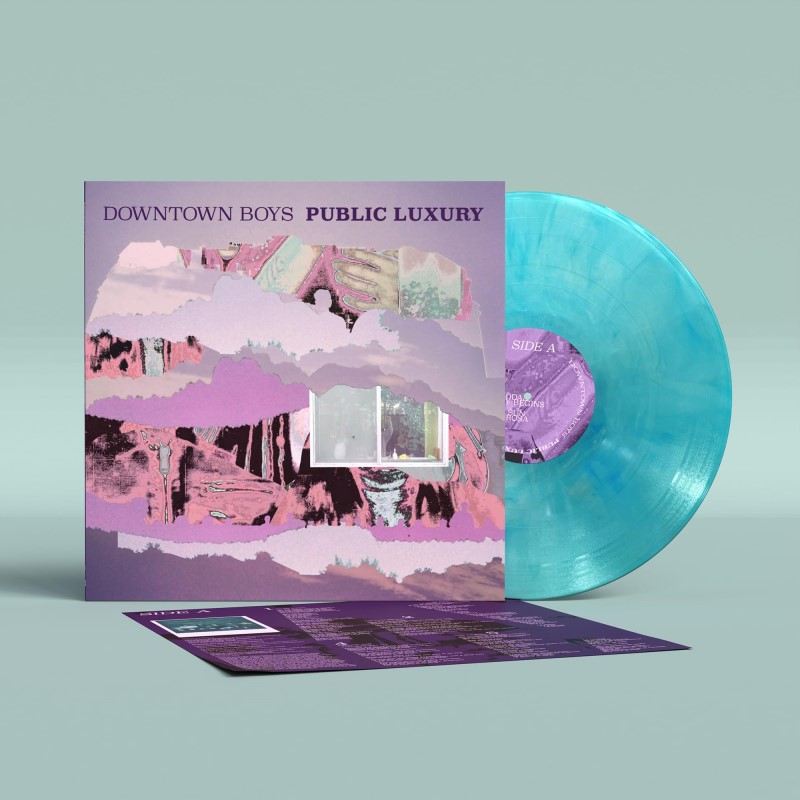 Downtown Boys/Public Luxury (Ocean Blue Vinyl)@Amped Exclusive