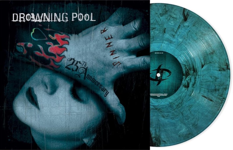 Drowning Pool/Sinner (25th Anniversary Edition) (Sea Blue Smoke Vinyl)@LP
