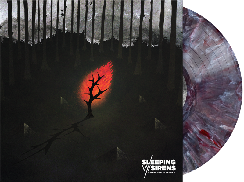 Sleeping With Sirens/An Ending In Itself (Black/White/Red Swirl Vinyl)@Indie Exclusive