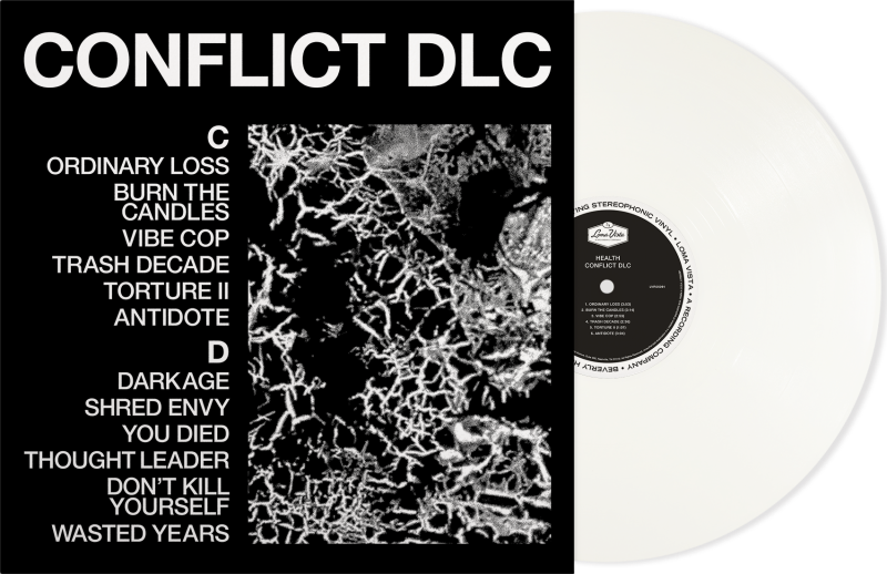HEALTH/CONFLICT DLC (White Vinyl w/ Signed Insert)@Indie Exclusive