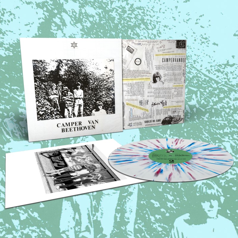 Camper Van Beethoven/II & III - 40th Anniversary Edition (RED, WHITE & BLUE TOOTHPASTE SPLATTER VINYL)@Indie Exclusive