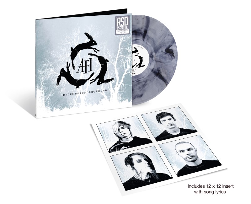 A.F.I./DECEMBERUNDERGROUND (Transparent Smoke Vinyl)