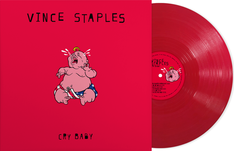 Vince Staples/Cry Baby (Red Vinyl)@Indie Exclusive