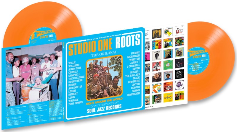 Soul Jazz Records presents/STUDIO ONE ROOTS (ORANGE VINYL)@2LP w/ download card