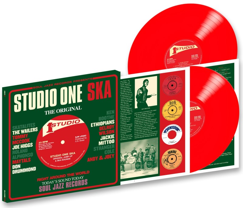 Soul Jazz Records presents/STUDIO ONE SKA (RED VINYL)@2LP w/ download card