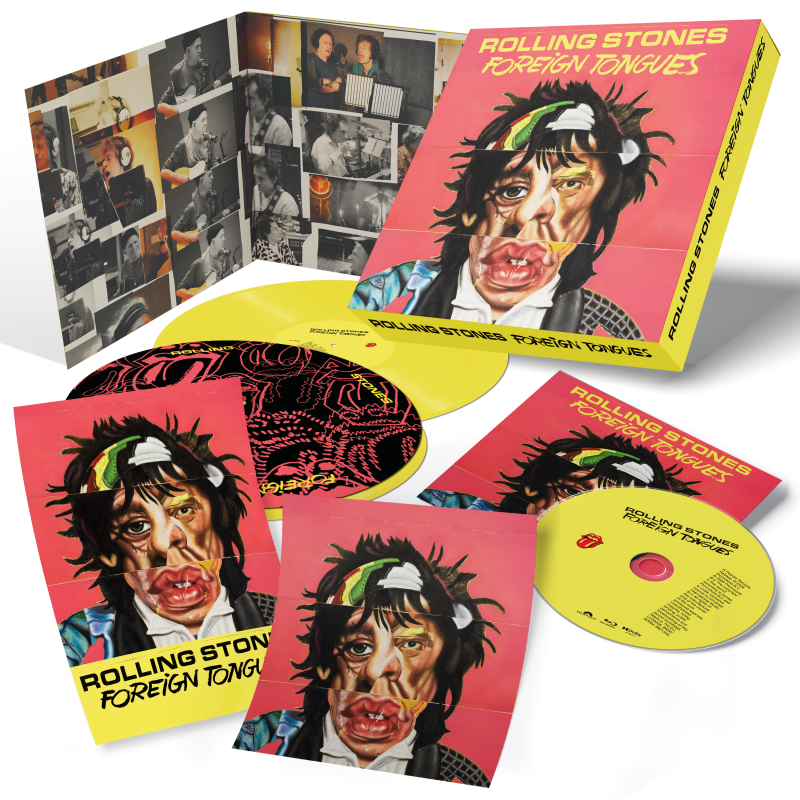 The Rolling Stones/Foreign Tongues (Yellow Vinyl) (Limited Edition)@2LP 180g + Blu-Ray