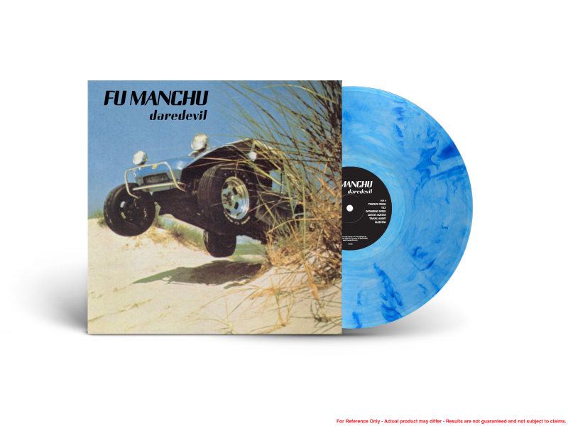 Fu Manchu/Daredevil (Sky/Dune Buggy Blue Swirl Vinyl)