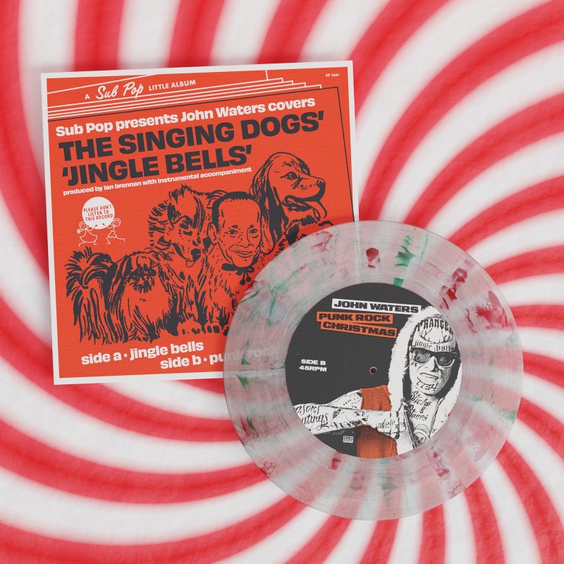 John Waters/Jingle Bells / It's a Punk Rock Christmas (Color Vinyl)