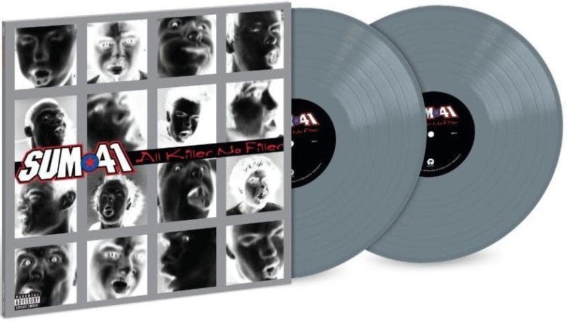 Sum 41/All Killer, No Filler (Iron Gray Vinyl)@25th Anniversary@2LP