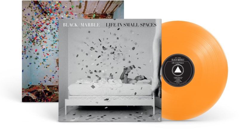 Black Marble/Life In Small Spaces - Orange
