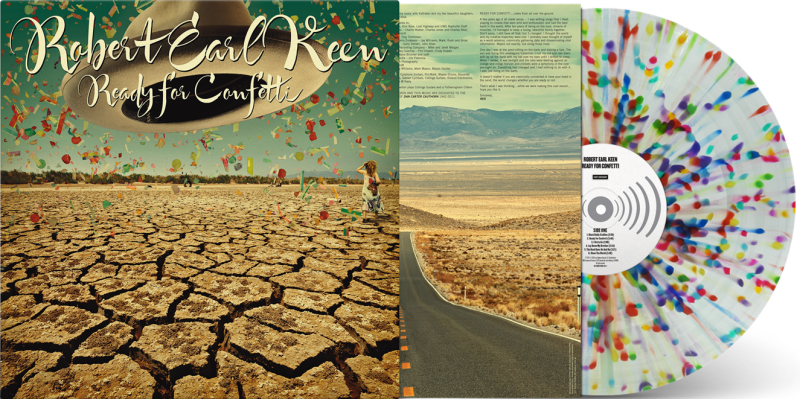 Robert Earl Keen/Ready for Confetti (Confetti Vinyl)