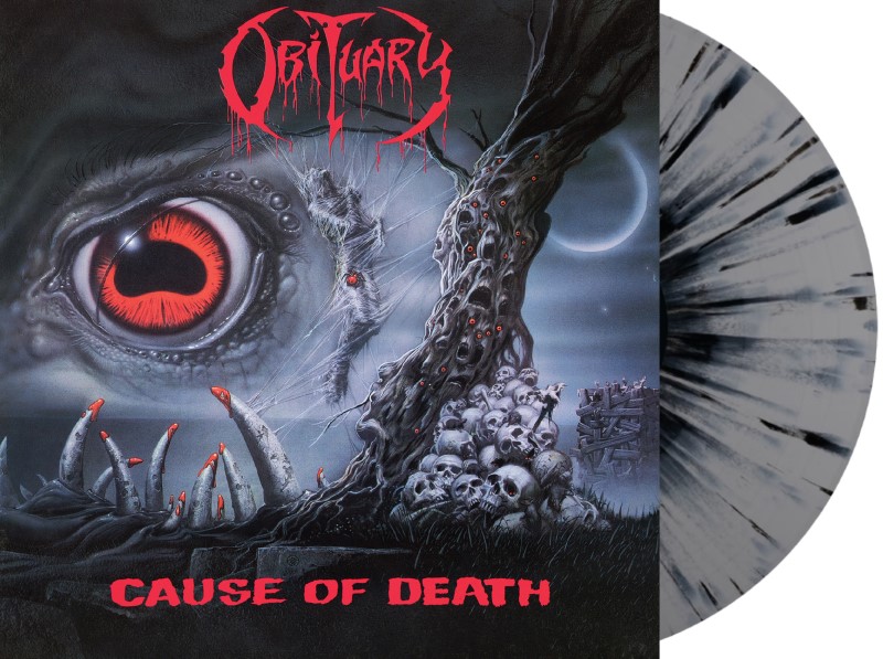Obituary/Cause of Death (GRAY W/ BLACK SPLATTER VINYL)@Remastered