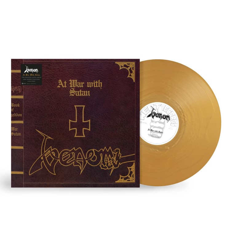 Venom/At War with Satan (Gold Vinyl)