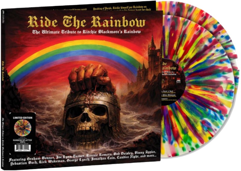 Ride The Rainbow/The Ultimate Tribute To Ritchie Blackmore's Rainbow@Rainbow Splatter Vinyl@2LP