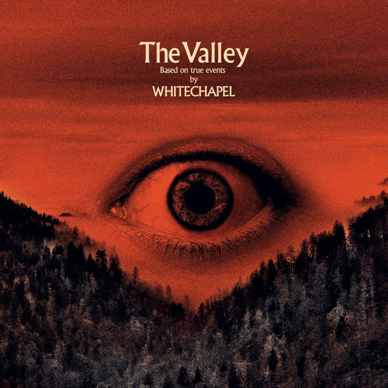 Whitechapel/The Valley (Black w/ White Specks Vinyl)