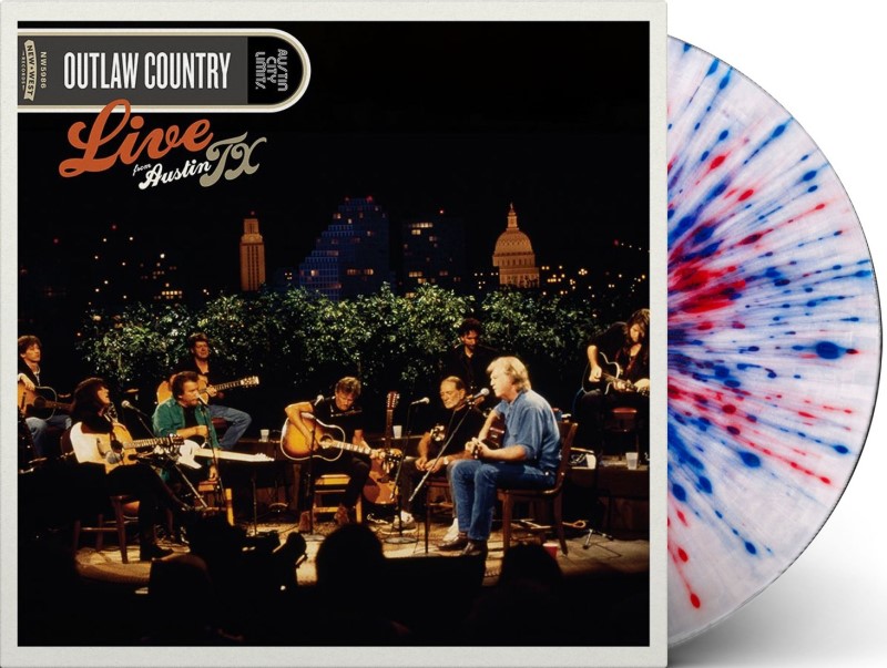 Outlaw Country/Live From Austin, TX (RED, WHITE, BLUE SPLATTER VINYL)@Indie Exclusive