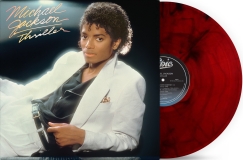 Michael Jackson/Thriller (Red & Black Marble Vinyl)