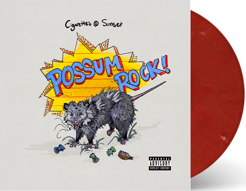 Cigarettes @ Sunset/Possum Rock (Red Vinyl)