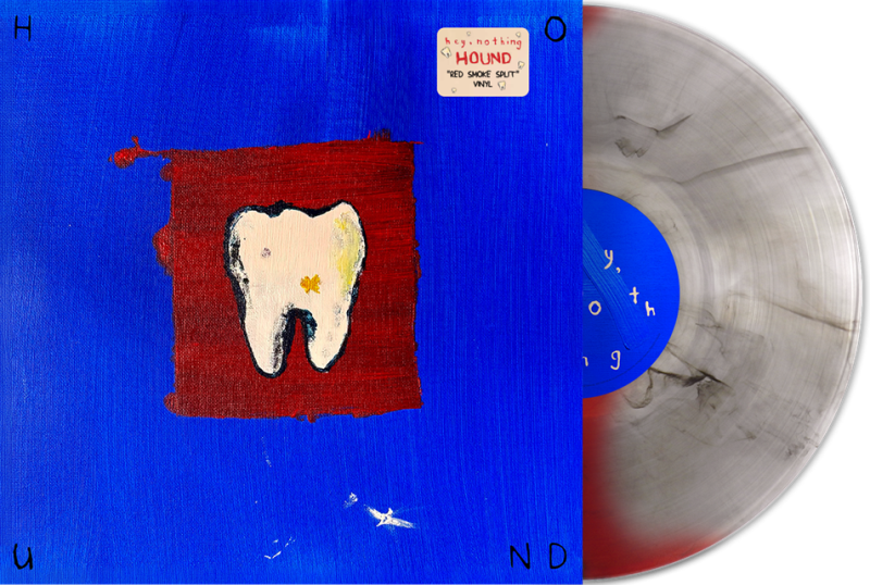 Hey, Nothing/Hound (Red Smoke Split Vinyl)