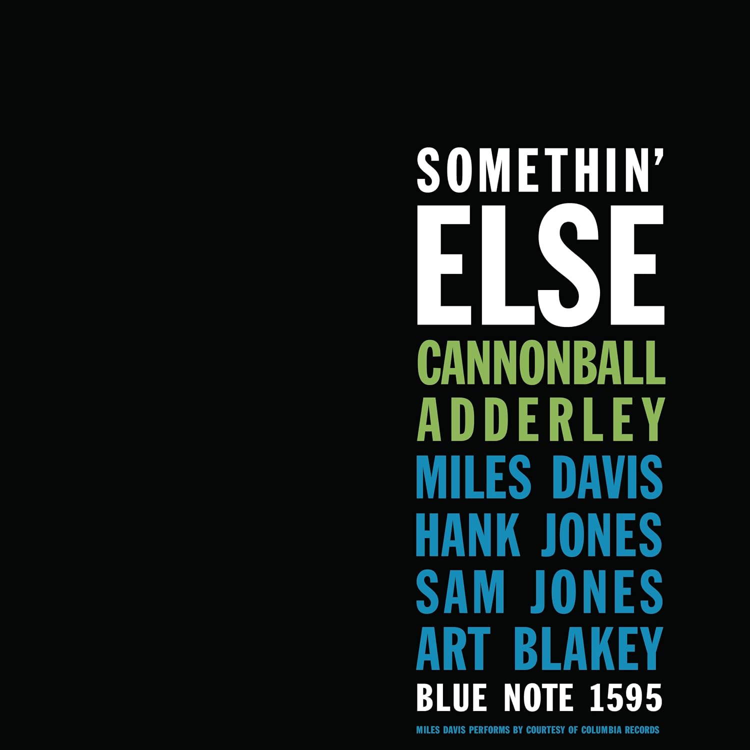 Cannonball Adderley/Somethin Else@Blue Note Essentials Series