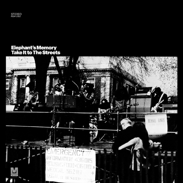 Elephant's Memory/Take It to the Streets (CLEAR W/ BLACK SWIRL VINYL)@Remastered