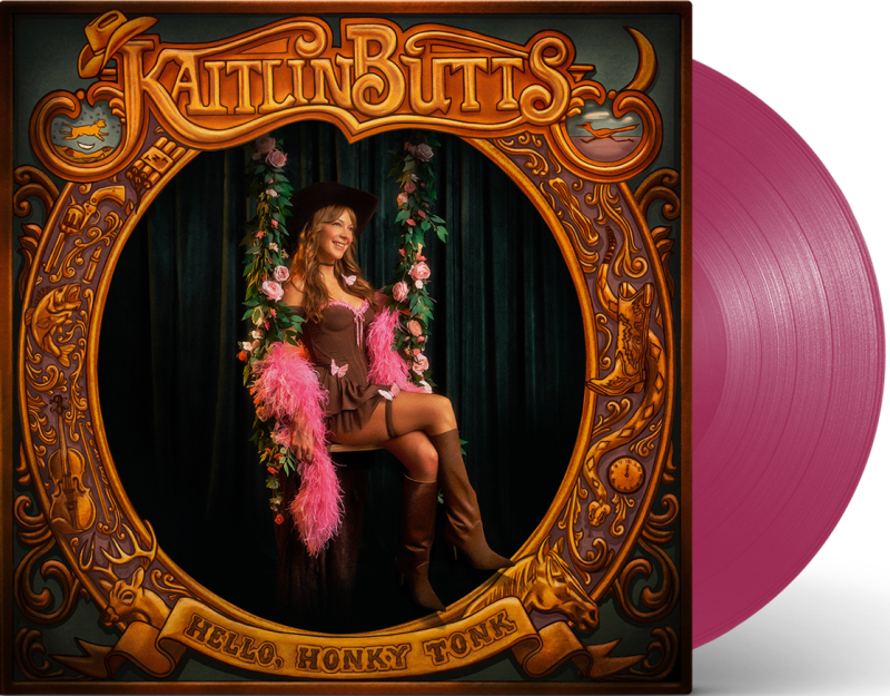 Kaitlin Butts/Hello, Honky Tonk (Jamboree Pink Vinyl)