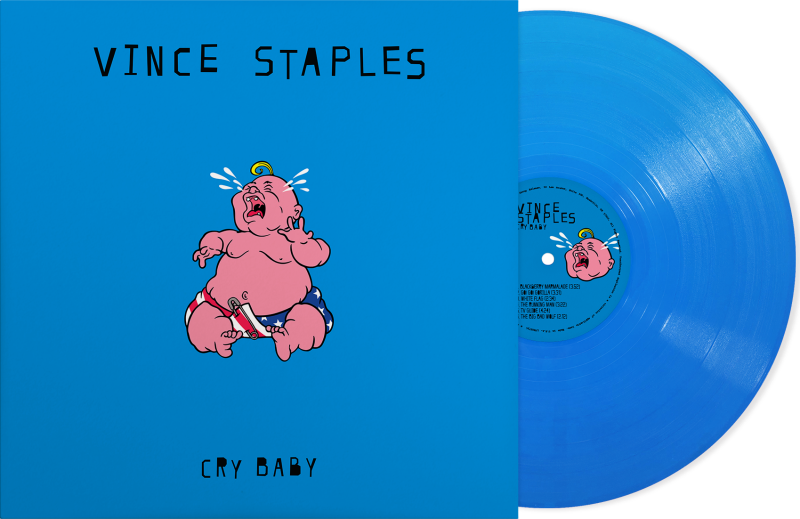 Vince Staples/Cry Baby (UK Edition) (Baby Blue Vinyl w/ Alternate Cover)