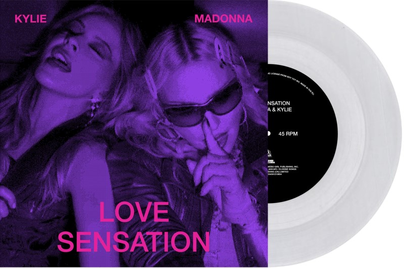 Madonna/Love Sensation (Clear Vinyl)